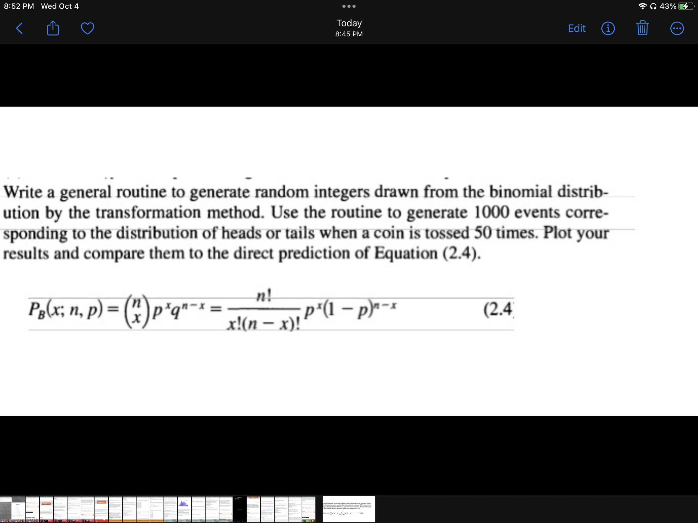 Write a general routine to generate random integers | Chegg.com