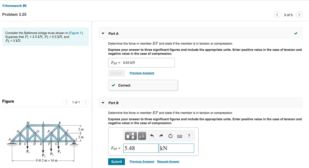 Solved Consider The Baltimore Bridge Truss Shown In (Figure | Chegg.com