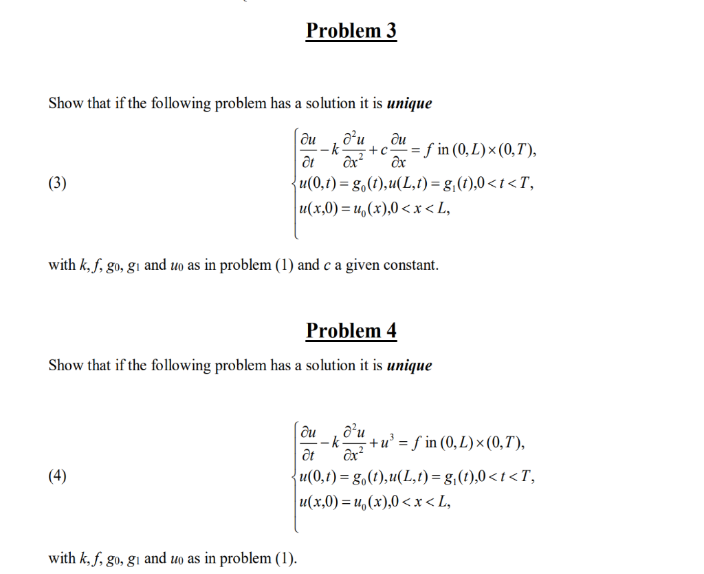 Solved Problem 2 Use Lecture 3 to show that function u | Chegg.com