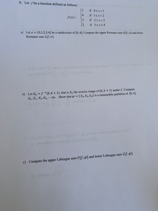 Solved real analysis (graduate)this is all one problemplease | Chegg.com