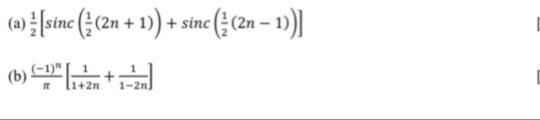 Solved Convert each of the following signals to Matlab | Chegg.com