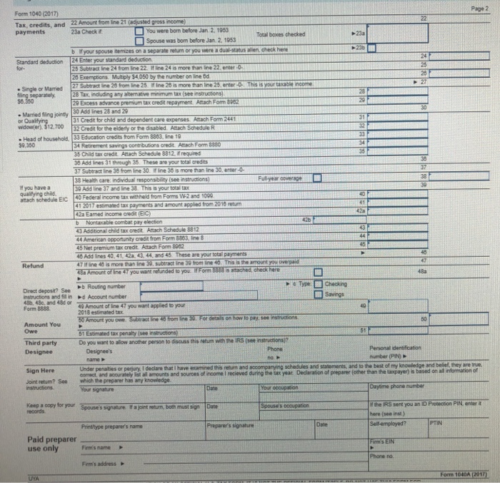 Solved Jose and Dora Hernandez are married filing jointly. | Chegg.com