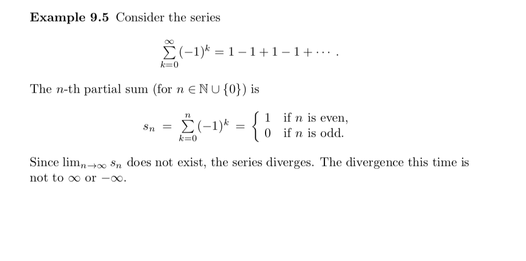 Solved 1. For each series below, either determine its sum in | Chegg.com
