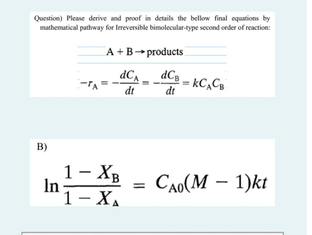 Solved Question) Please derive and proof in details the | Chegg.com