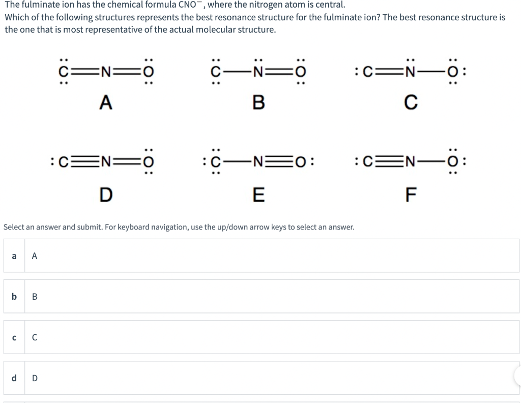 solved-the-fulminate-ion-has-the-chemical-formula-cno-where-chegg