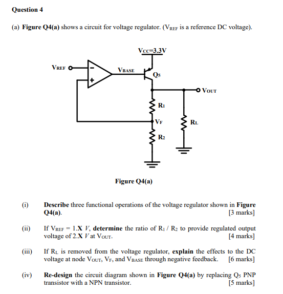 Solved Question 4 (a) Figure Q4(a) shows a circuit for | Chegg.com