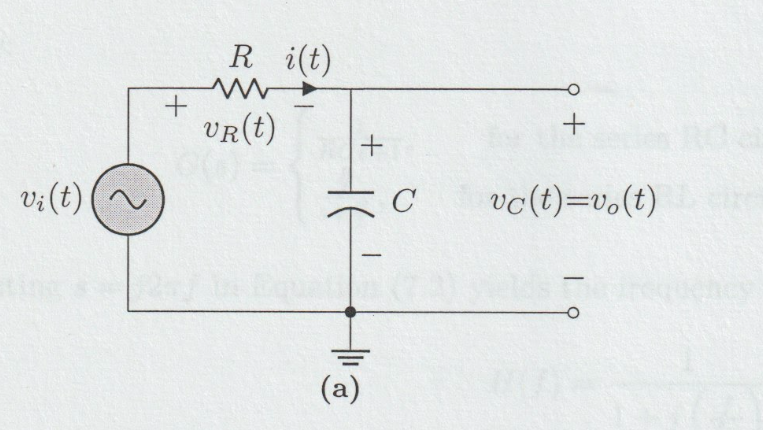 Solved Given the circuit shown in Figure 7.3a with R=1[kΩ], | Chegg.com