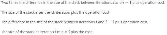 Solved Suppose that we have a stack S that supports the | Chegg.com