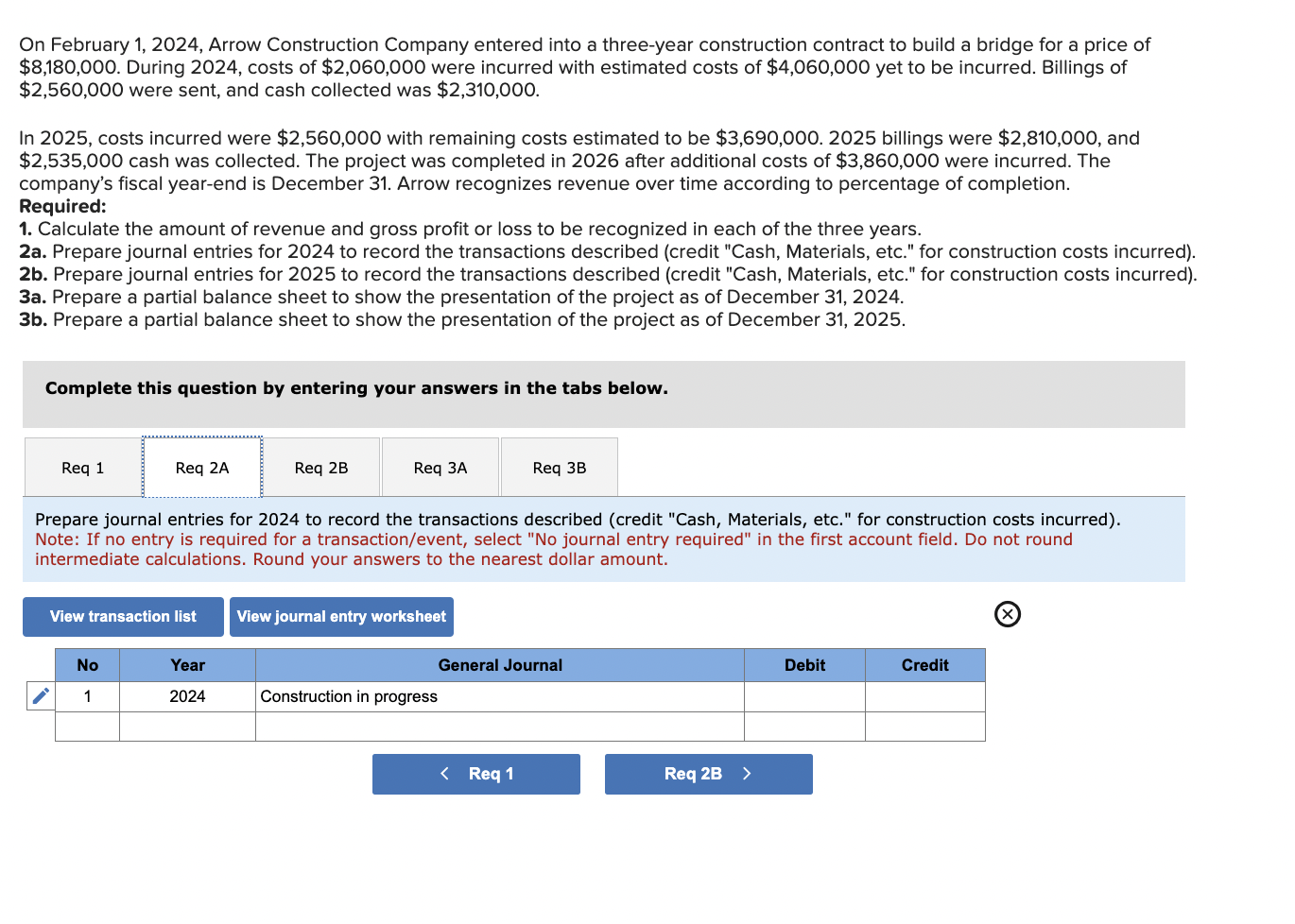 Solved On February 1 2024 Arrow Construction Company Chegg Com   PhpjfvP5S