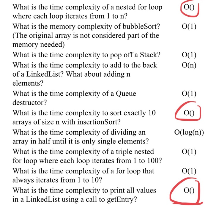 Solved please help with the 3 that I circle with red.give | Chegg.com