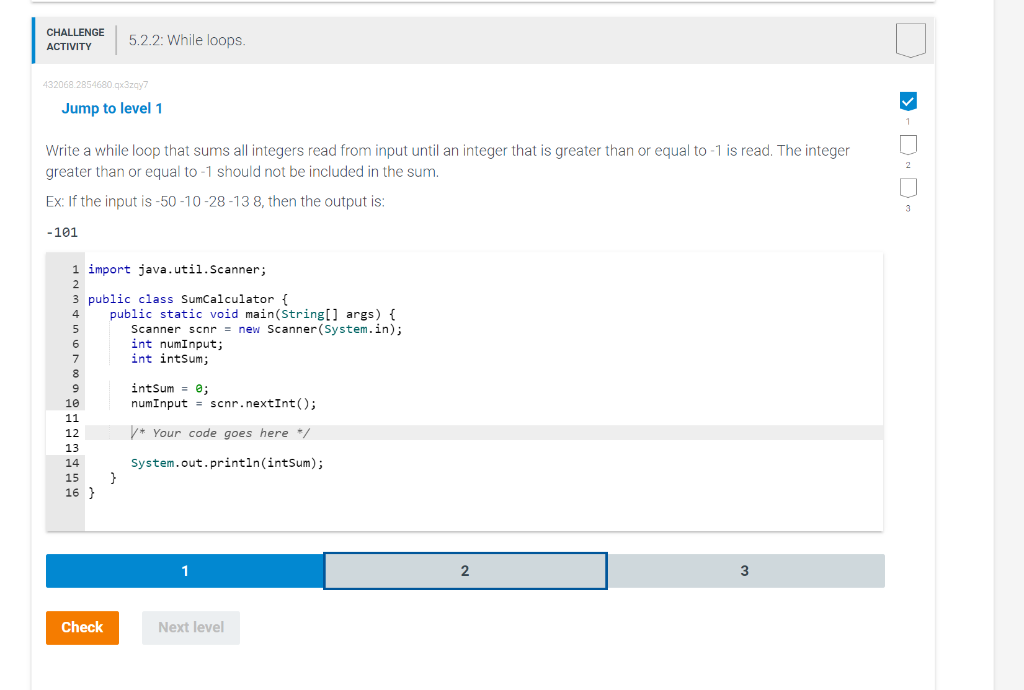 solved-write-a-while-loop-that-sums-all-integers-read-from-chegg