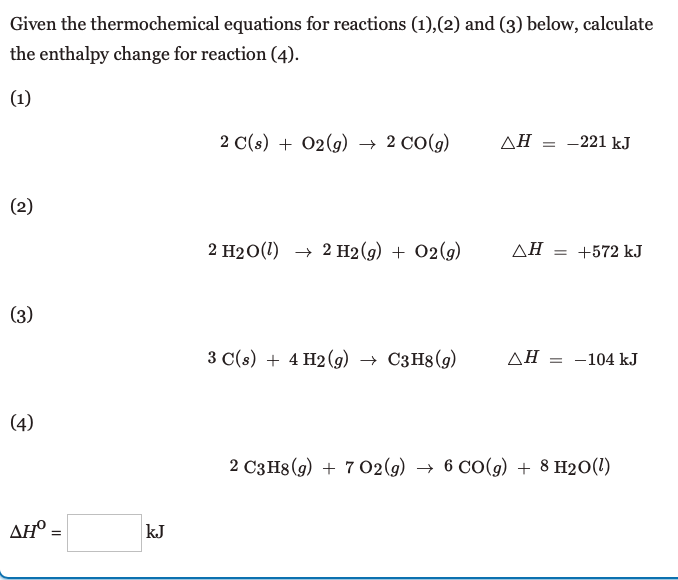 solved-given-the-thermochemical-equations-for-reactions-chegg