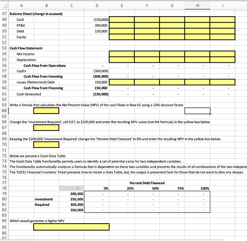 Solved A B С D E F G H 25 For the purpose of developing the | Chegg.com