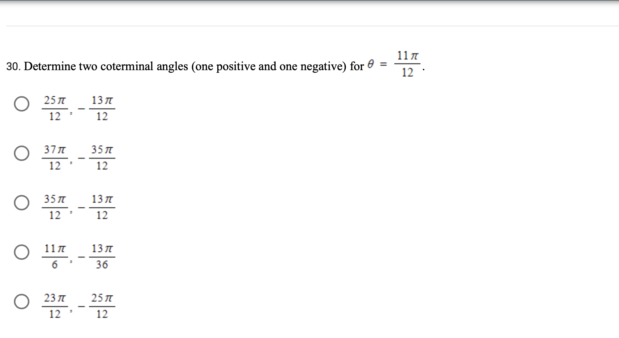 solved-determine-two-coterminal-angles-one-positive-and-one-chegg