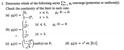 Solved (a) g(x) = (-1) 3. Determine which of the following | Chegg.com