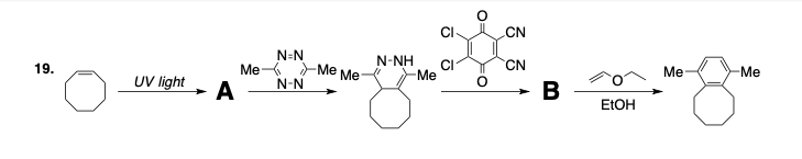 Solved Propose The Structure Of A And B And Provides A | Chegg.com