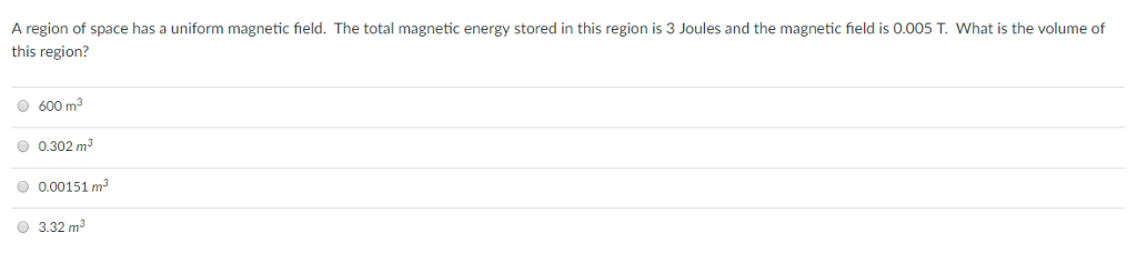 Solved A region of space has a uniform magnetic field. The | Chegg.com