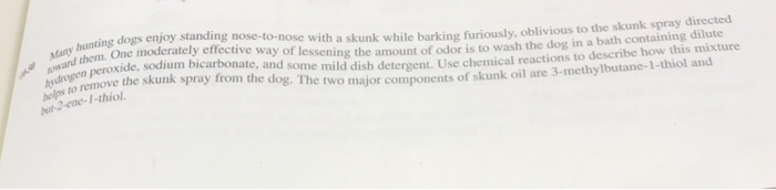 Solved Many hunting dogs enjoy standing nose-to-nose with a | Chegg.com