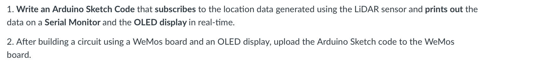 Solved 1. Write an Arduino Sketch Code that subscribes to | Chegg.com