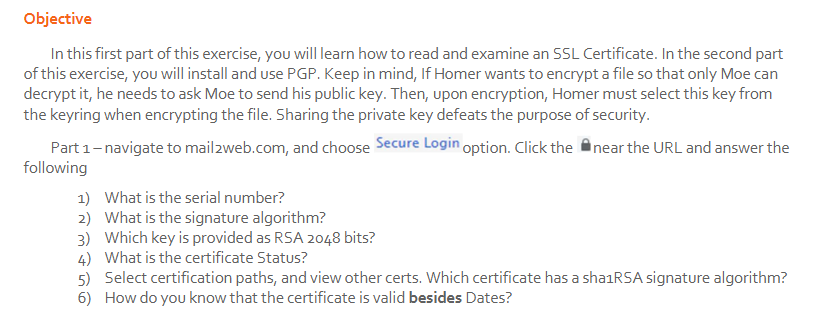Solved In this first part of this exercise, you will learn | Chegg.com