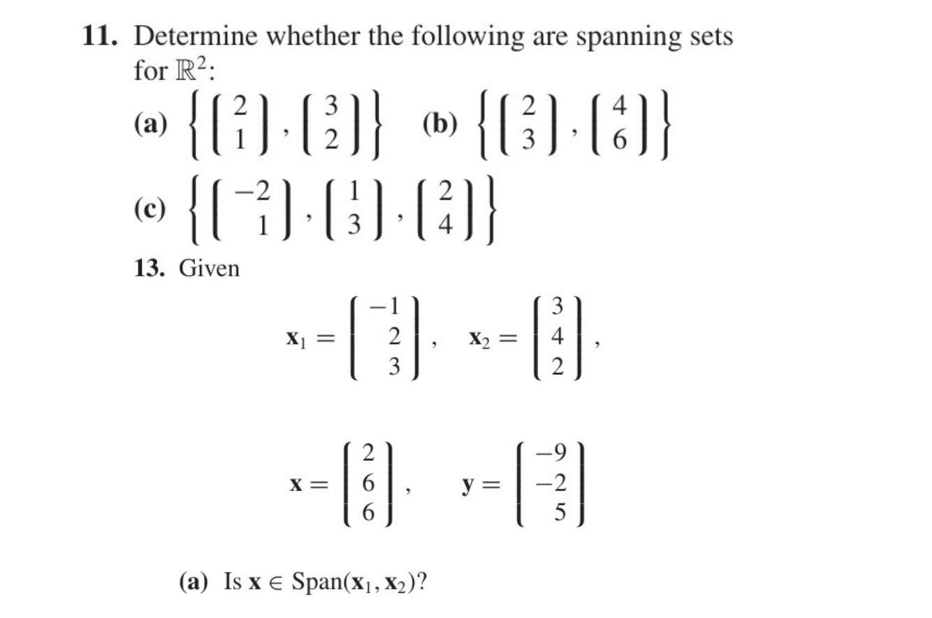 solved-11-determine-whether-the-following-are-spanning-sets-chegg