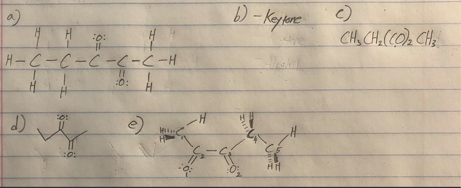 Answered: 1. Draw the chemical structures for… | bartleby