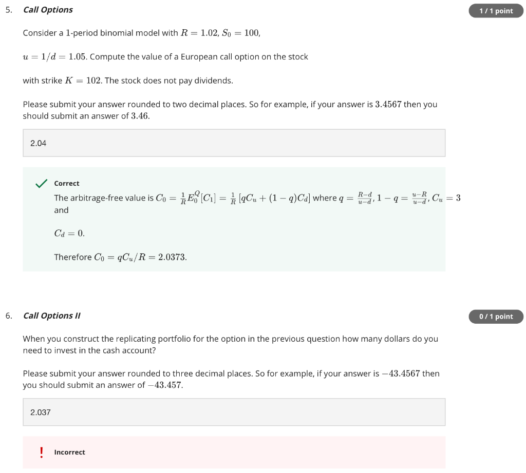 Solved I got the first part right, but I cannot work out the | Chegg.com