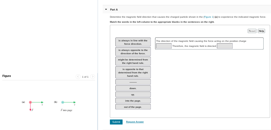 Solved Part A Determine the magnetic field direction that | Chegg.com
