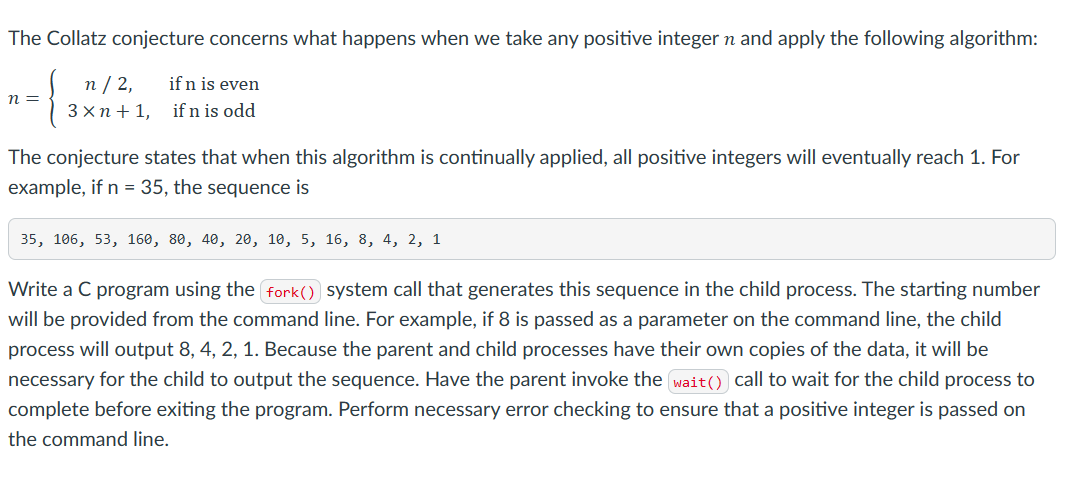 Solved N={n 2,3×n+1, If N Is Even If N Is Odd The 