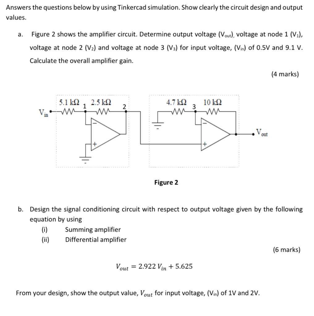 Solved Answers the questions below by using Tinkercad