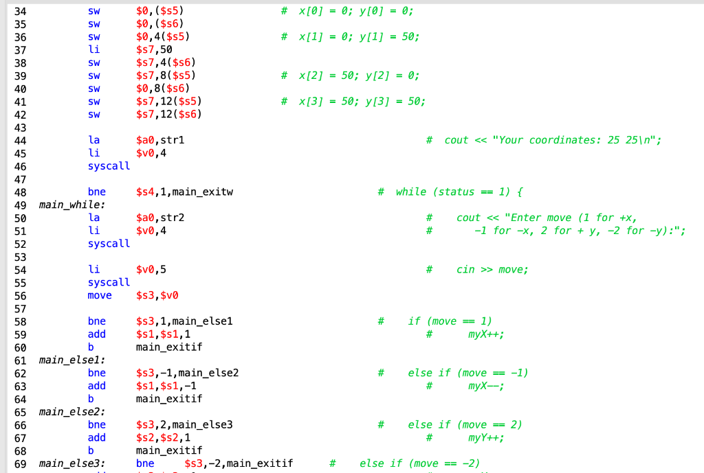 Solved There seems to be bugs within my code, please help me | Chegg.com