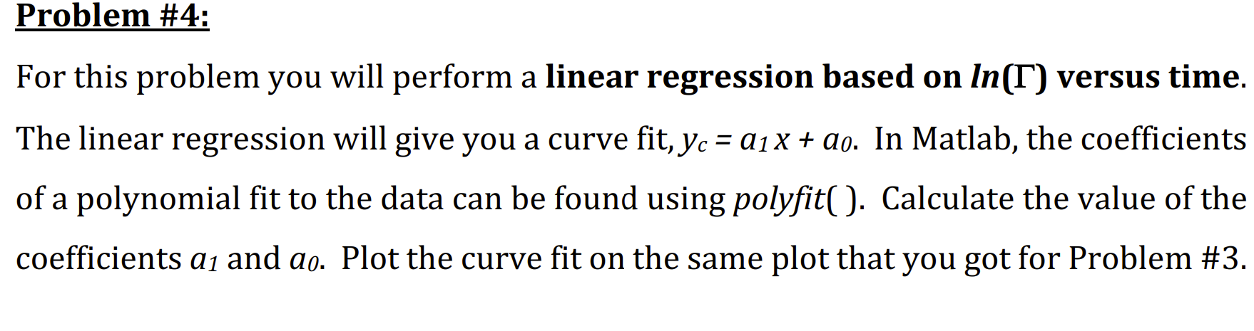 Solved Problem #5: You will now determine the time constant, | Chegg.com