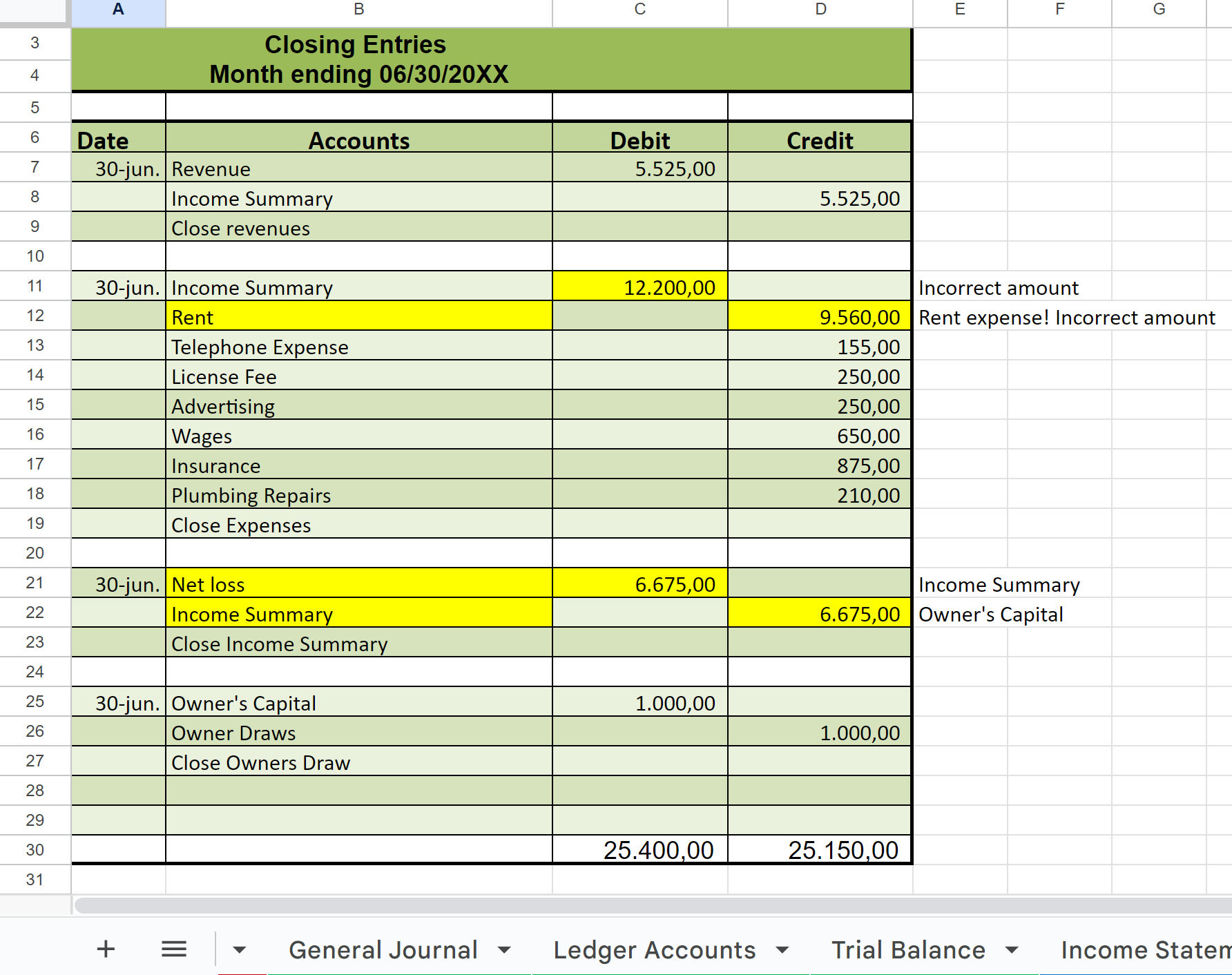 Solved The following events occurred in June: - June 1: | Chegg.com