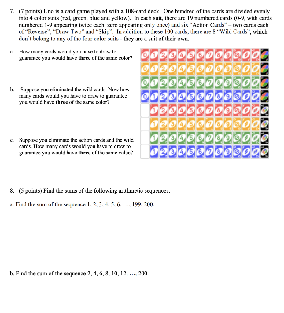 solved-7-7-points-uno-is-a-card-game-played-with-a-chegg