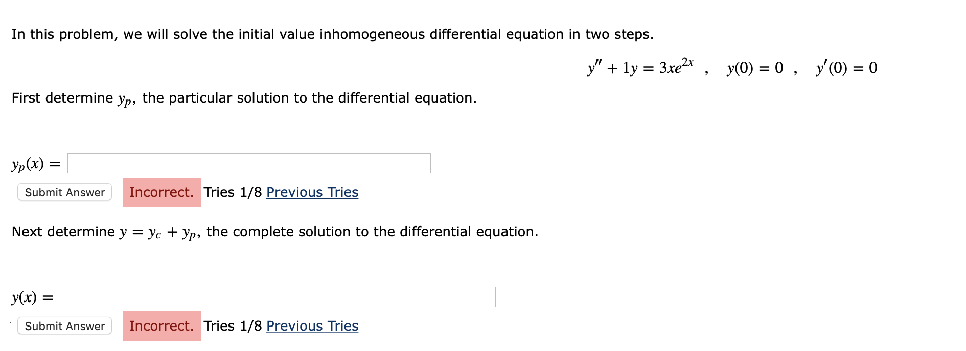Solved In this problem, we will solve the initial value
