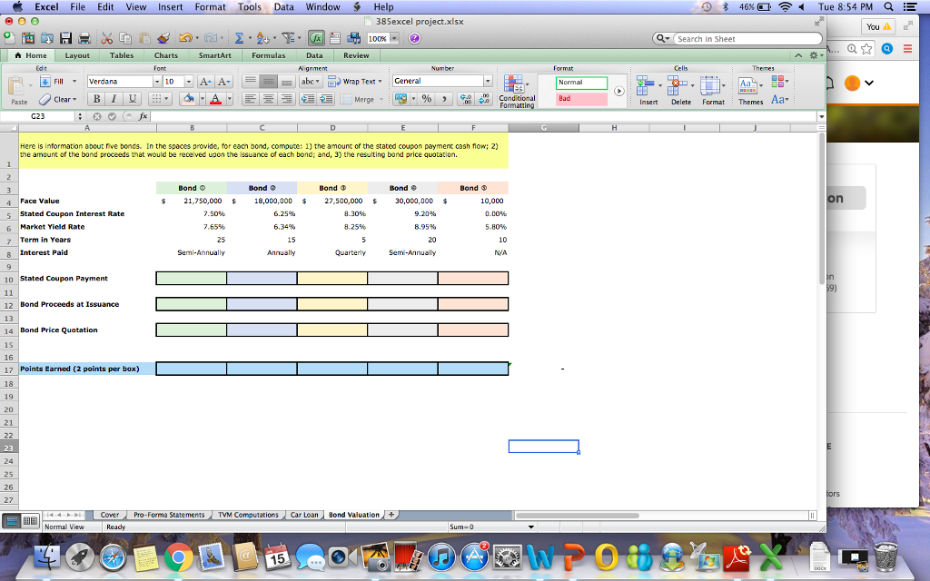 Solved Please answer with specific excel formulas to be | Chegg.com