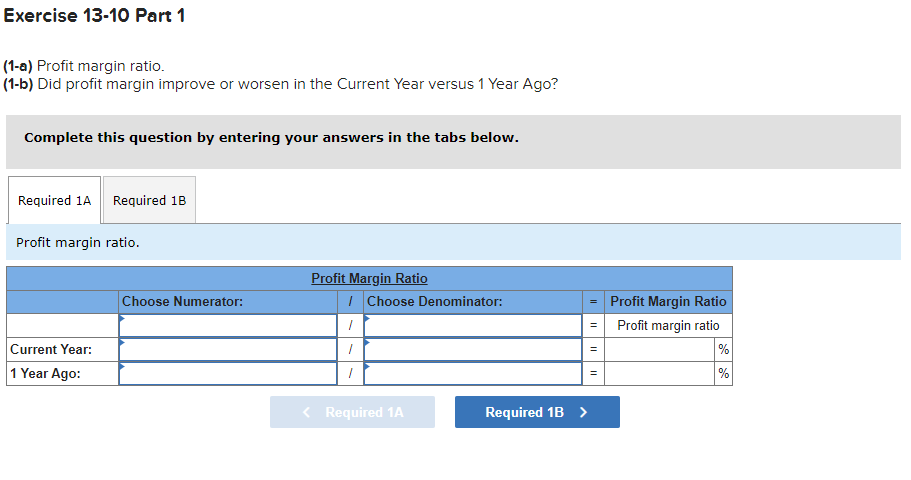 Solved Required information Exercise 13-10 Analyzing | Chegg.com