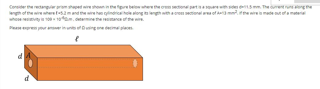 Solved Consider the rectangular prism shaped wire shown in | Chegg.com