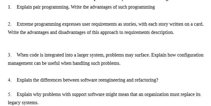 advantages disadvantages software configuration management