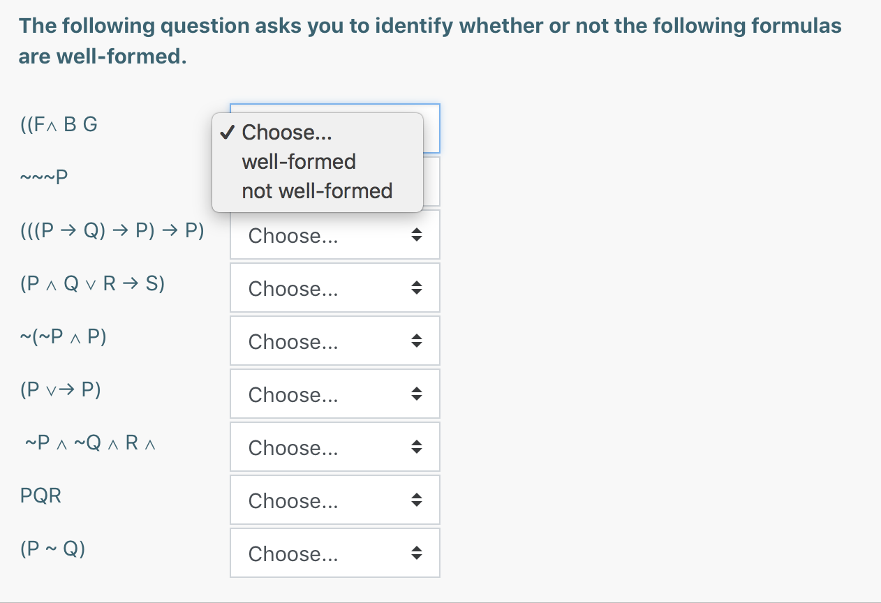 Solved The following question asks you to identify whether | Chegg.com