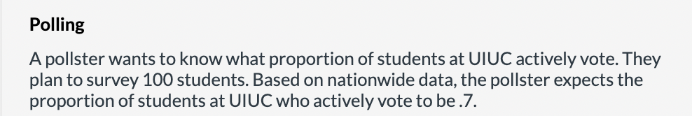 Solved Polling A pollster wants to know what proportion of | Chegg.com