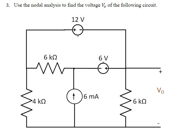 Solved Please do the KCL of the Nodes in Detail. How | Chegg.com