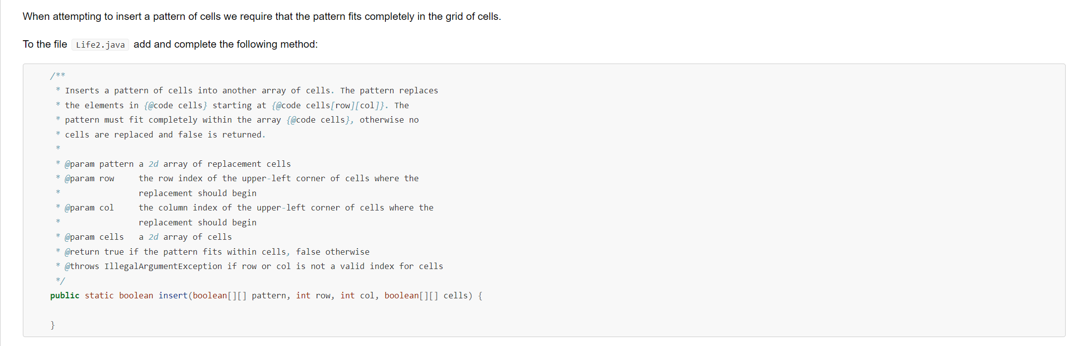 Solved When The Array Of Cells Evolves From Generation I To Chegg Com   Php5wwdoZ