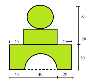 Solved Q1)Locate the centroid for a thin metal sheet shown