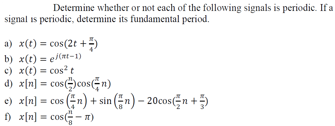 Solved Determine Whether Or Not Each Of The Following 