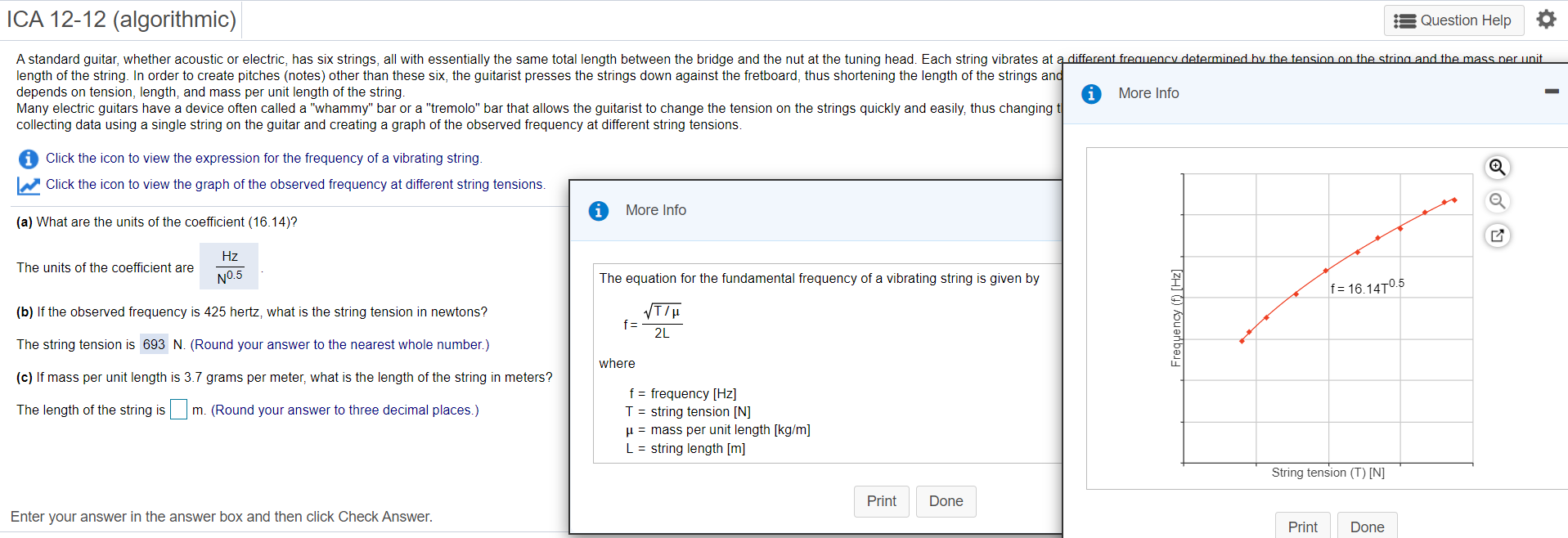 Solved ICA 12 12 algorithmic Question Help A standard Chegg