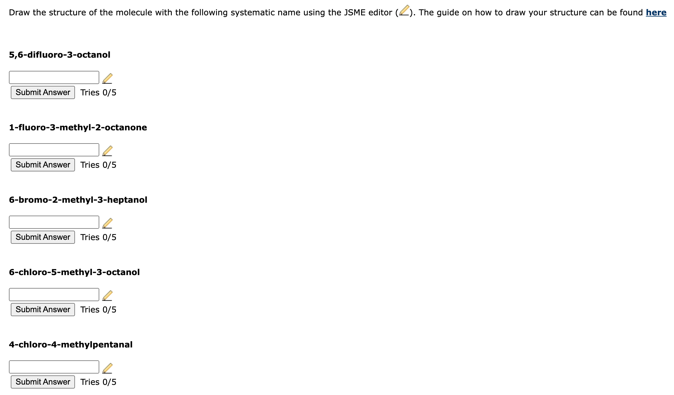 Solved Draw the structure of the molecule with the following | Chegg.com