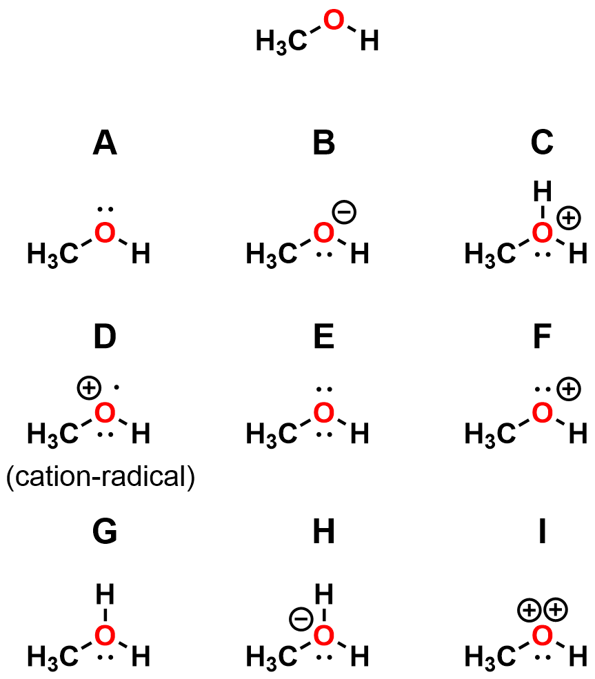 Solved Please select ALL plausible Lewis Dot structures | Chegg.com