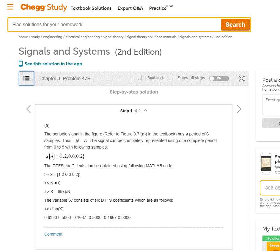 Solved 3.4-3 Signals g1 (t) = 10³e-1000tu(t) and g2 (t) =