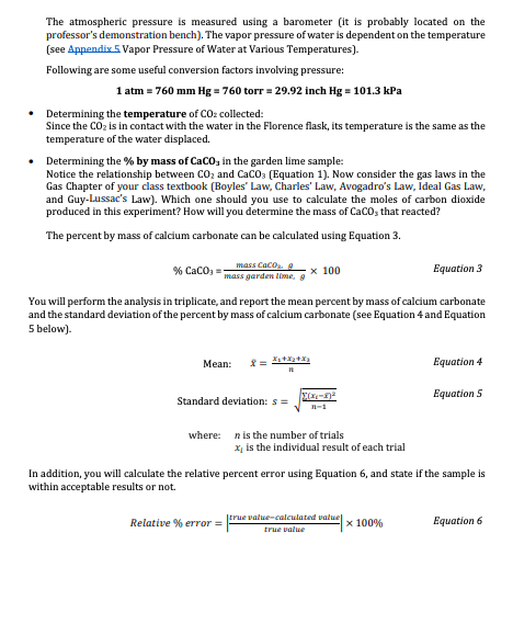 Finding percent of gaseous product. I'm struggling to | Chegg.com